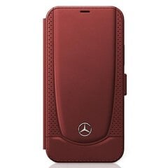 Чехол Mercedes MEFLBKP12MARMRE для iPhone 12/12 Pro 6.1, красный цена и информация | Чехлы для телефонов | kaup24.ee