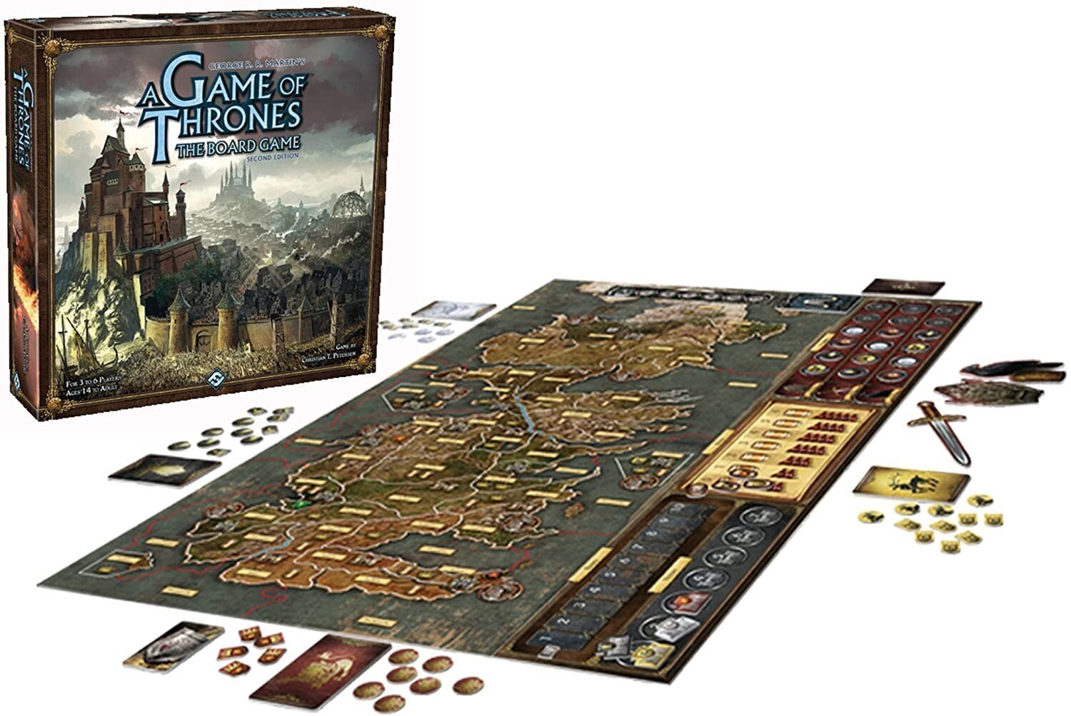 Lauamäng A Game Of Thrones Board Game - 2nd Edition (English) цена и информация | Lauamängud ja mõistatused | kaup24.ee