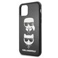 Karl Lagerfeld KLHCN61KICKC iPhone 11 jaoks, must hind ja info | Telefoni kaaned, ümbrised | kaup24.ee