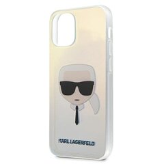 Karl Lagerfeld KLHCP12SPCKHML iPhone 12 mini 5.4 jaoks, läbipaistev hind ja info | Telefoni kaaned, ümbrised | kaup24.ee