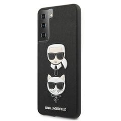 Karl Lagerfeld Samsung S21 Plus jaoks, must hind ja info | Telefoni kaaned, ümbrised | kaup24.ee