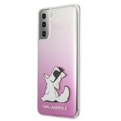 Karl Lagerfeld Samsung S21 Ultra jaoks, roosa цена и информация | Чехлы для телефонов | kaup24.ee