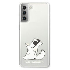 Karl Lagerfeld Samsung S21 Plus jaoks, läbipaistev цена и информация | Чехлы для телефонов | kaup24.ee