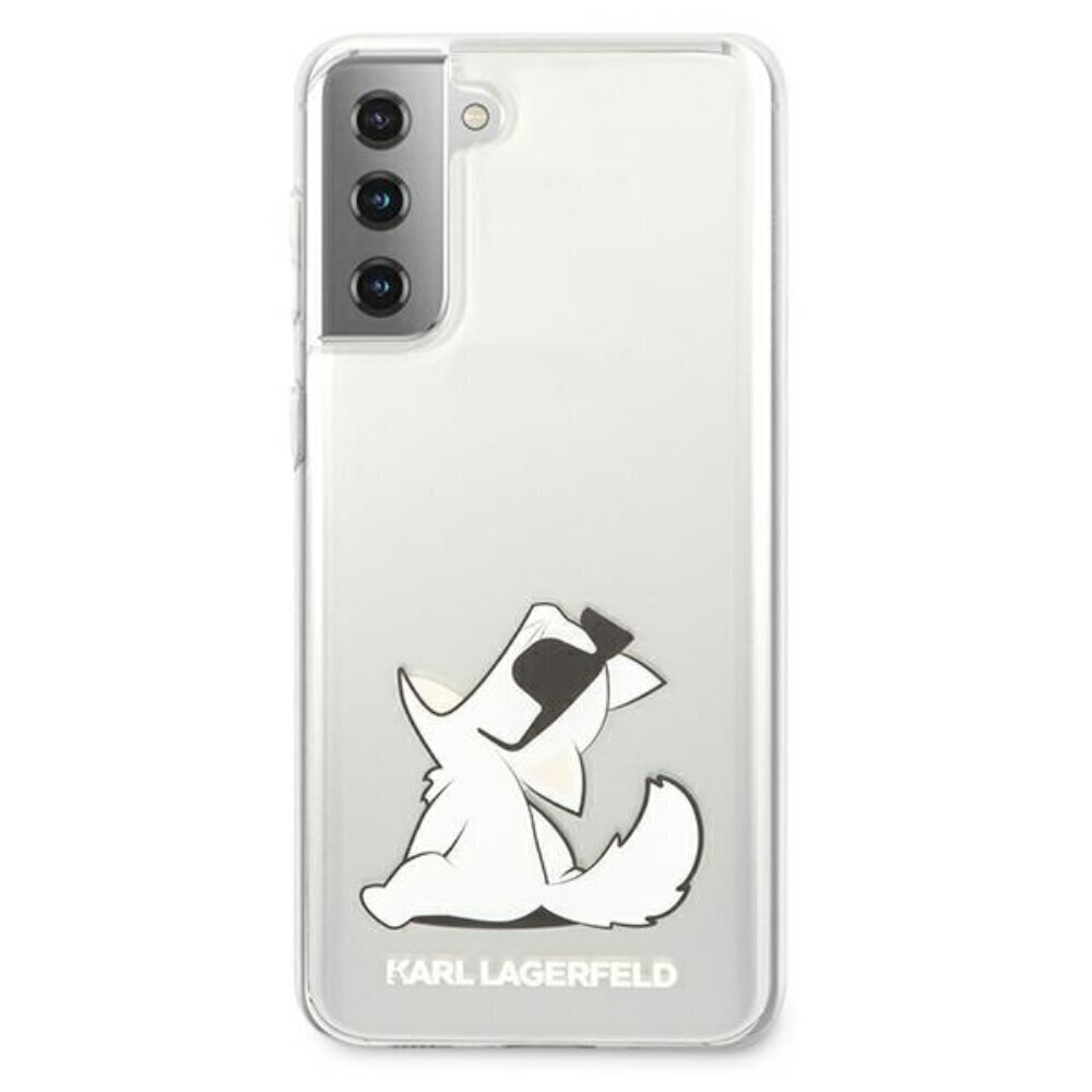 Karl Lagerfeld Samsung S21 Plus jaoks, läbipaistev hind ja info | Telefoni kaaned, ümbrised | kaup24.ee