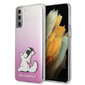 Karl Lagerfeld Samsung S21 Plus jaoks, roosa hind ja info | Telefoni kaaned, ümbrised | kaup24.ee