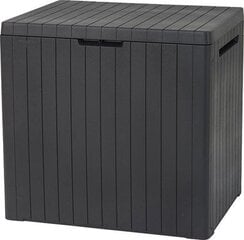 Hoiukast City Storage Box 113 L, hall hind ja info | Kompostrid, prügikonteinerid | kaup24.ee