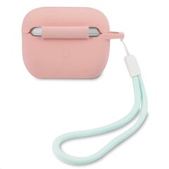 Чехол для наушников GUACAPLSVSPG Guess Vintage Silicone Case for Airpods Pro Pink цена и информация | Смарттехника и аксессуары | kaup24.ee