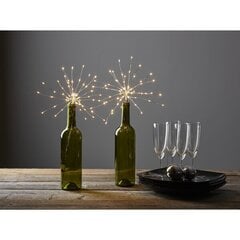 LED cветовой декор фейерверк серебристый AA Firework, 0,6Вт 25x42 см цена и информация | Гудки для вечеринки Clown Face (4шт.) | kaup24.ee