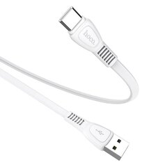 Type-C USB kaabel HOCO X40, 2.4A, 1.0m, Laadimiskaabel USB-C, valge hind ja info | Mobiiltelefonide kaablid | kaup24.ee