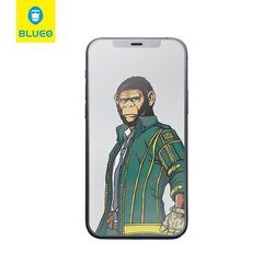 5D Mr. Monkey Glass - Apple iPhone 12 / 12 Pro (6,1") черный (Strong Matte) цена и информация | Ekraani kaitsekiled | kaup24.ee