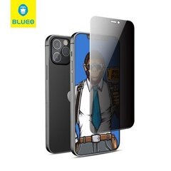 Защитное стекло 5D Mr. Monkey Glass для Apple iPhone 12/12 Pro (6,1") black (Strong Privacy) цена и информация | Защитные пленки для телефонов | kaup24.ee