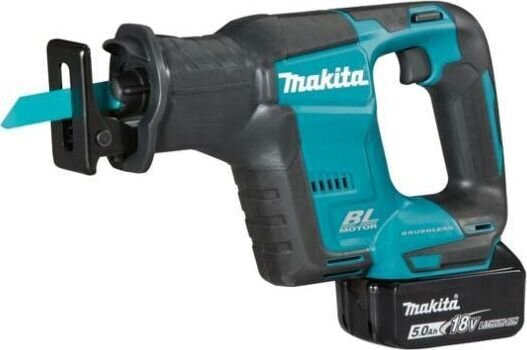 Juhtmeta akusaag Makita, 18V 2x5,0Ah, DJR188RTJ hind ja info | Elektrilised saed, mootorsaed ja tarvikud | kaup24.ee