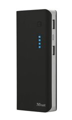 TRUST Primo PowerBank 10000mAh black hind ja info | Akupangad | kaup24.ee