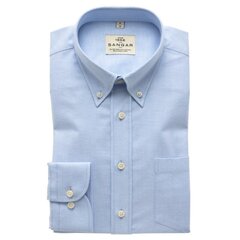Meeste särk 19S013, sinine (Regular), S310314460 цена и информация | Мужские рубашки | kaup24.ee