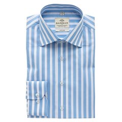 Мужская рубашка 19S028, синяя (Regular), S310313260 цена и информация | Мужские рубашки | kaup24.ee