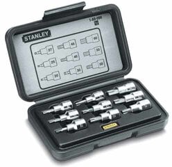 Набор насадок Stanley Torx 1/2" T20-T60, 9 шт. цена и информация | Механические инструменты | kaup24.ee