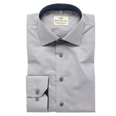 Мужская рубашка 19K034, серая (Slim), S310316480 цена и информация | Мужские рубашки | kaup24.ee