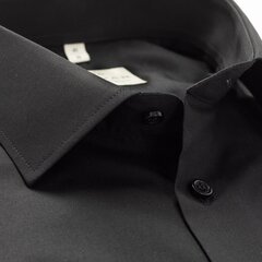 Мужская рубашка 19K034, черная (Regular), S310316590 цена и информация | Мужские рубашки | kaup24.ee