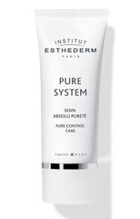 Puhastav päevakreem rasusele nahale Institut Esthederm Paris Pure Control Care Cream, 50 ml цена и информация | Кремы для лица | kaup24.ee