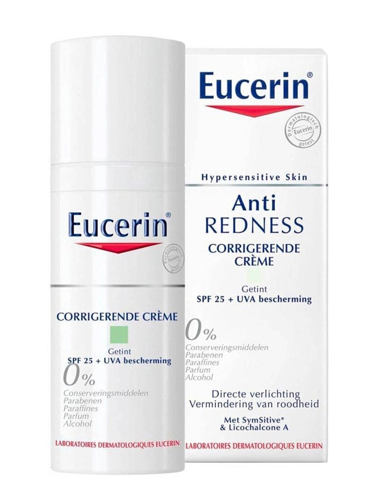 Peitev päevakreem Eucerin Anti-Redness Correcting Day Cream SPF25 +, 50 ml hind ja info | Näokreemid | kaup24.ee