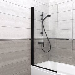 Стенка для ванны Kerra Cristal 1 BL цена и информация | Принадлежности для ванн | kaup24.ee