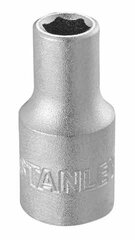  Головка шестигранная Stanley 1/4" 6 мм (1-17-296) цена и информация | Механические инструменты | kaup24.ee