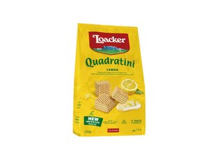 Vahvel Loacker Quadratini Lemon 125 g x 12 hind ja info | Maiustused | kaup24.ee