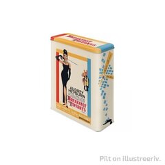 Metallpurk / XL / Breakfast at Tiffany´s Audrey Hepburn цена и информация | Посуда для хранения еды | kaup24.ee