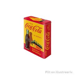 Metallpurk / XL / 3D Coca-Cola in bottles hind ja info | Toidu säilitusnõud | kaup24.ee