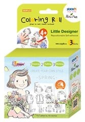 Kleeplintide komplekt STICK´N „Väike disainer. Kevad" hind ja info | Arendavad mänguasjad | kaup24.ee