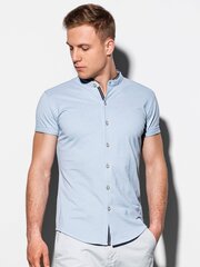 Рубашка мужская с длинным рукавом К542 - серая цена и информация | Мужские рубашки | kaup24.ee