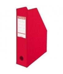 Полка вертикальная Esselte, 7 см, красная, ПВХ, складная 1003-103 цена и информация | Смягчает воду и защищает Вашу посудомоечную машину от извести. | kaup24.ee