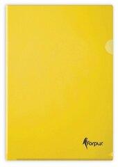 Чехол L-образный Forpus Premier A4, желтый цена и информация | Смягчает воду и защищает Вашу посудомоечную машину от извести. | kaup24.ee