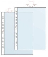 Dokumenditaskud A4, 80 µm, läbipaistvad, 20 tk. hind ja info | Kirjatarbed | kaup24.ee