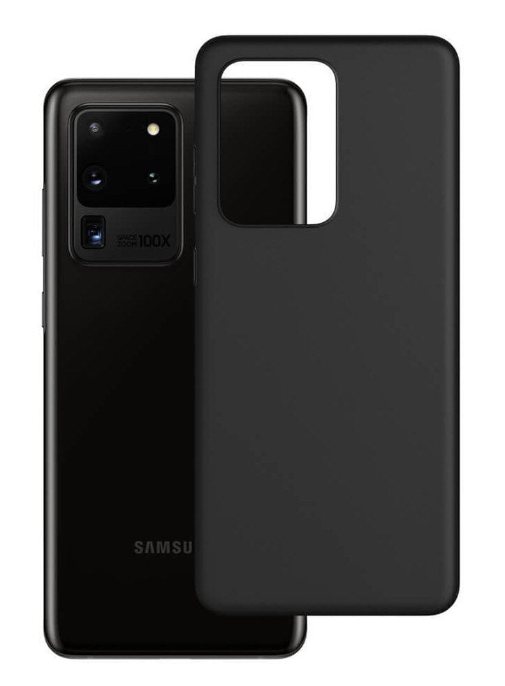 Telefoniümbris 3mk Matt Case Samsung A035 A03s 4G must цена и информация | Telefoni kaaned, ümbrised | kaup24.ee