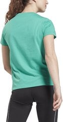 Reebok Pluusid Wor Comm Cotton Tee Green GR9474/XS hind ja info | Naiste T-särgid | kaup24.ee