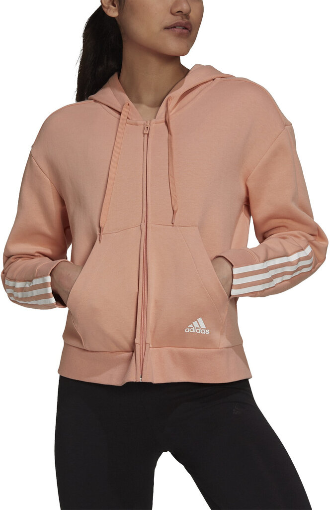 Adidas 2024 hoodie peach