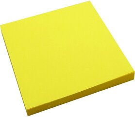 Märkmelehed FORPUS NEON, 75x75 mm, 80 lehte, neoonkollased hind ja info | Vihikud, märkmikud ja paberikaubad | kaup24.ee