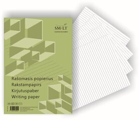 Kirjapaber SM-LT, A3, jooned, 100 lehte hind ja info | Vihikud, märkmikud ja paberikaubad | kaup24.ee