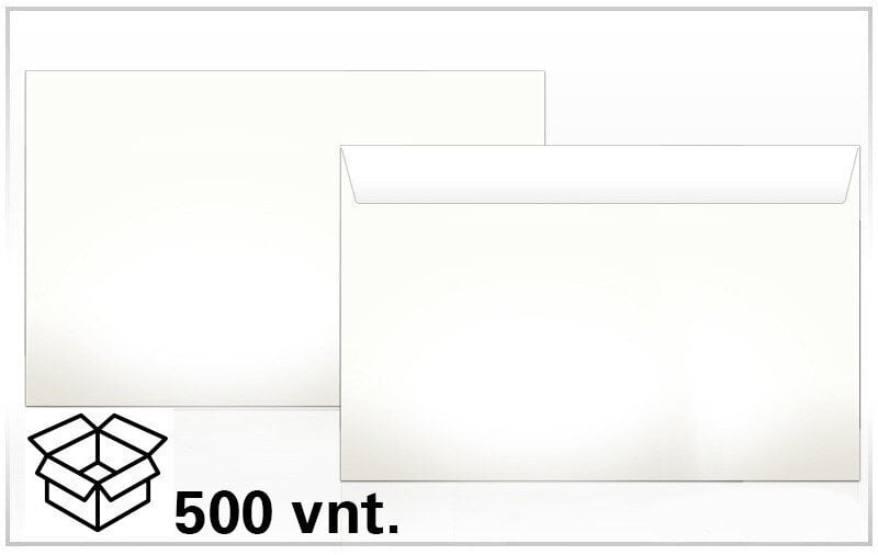 Ümbrikud C5, 162x229 mm, eemaldatava ribaga, 1000 tk цена и информация | Vihikud, märkmikud ja paberikaubad | kaup24.ee