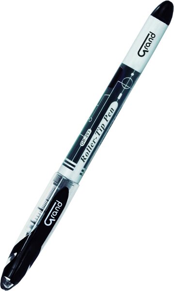 Pastapliiats GRAND Roller pen, 0.5 mm, must hind | kaup24.ee