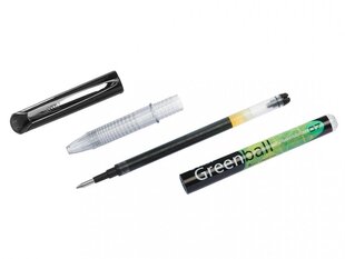 Pastapliiats Pilot BG Greenball Tecpoint, 0.7 mm, must цена и информация | Письменные принадлежности | kaup24.ee