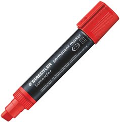 Püsimarker LUMOCOLOR BIG, lõigatud ots, 2-12 mm, punane цена и информация | Письменные принадлежности | kaup24.ee