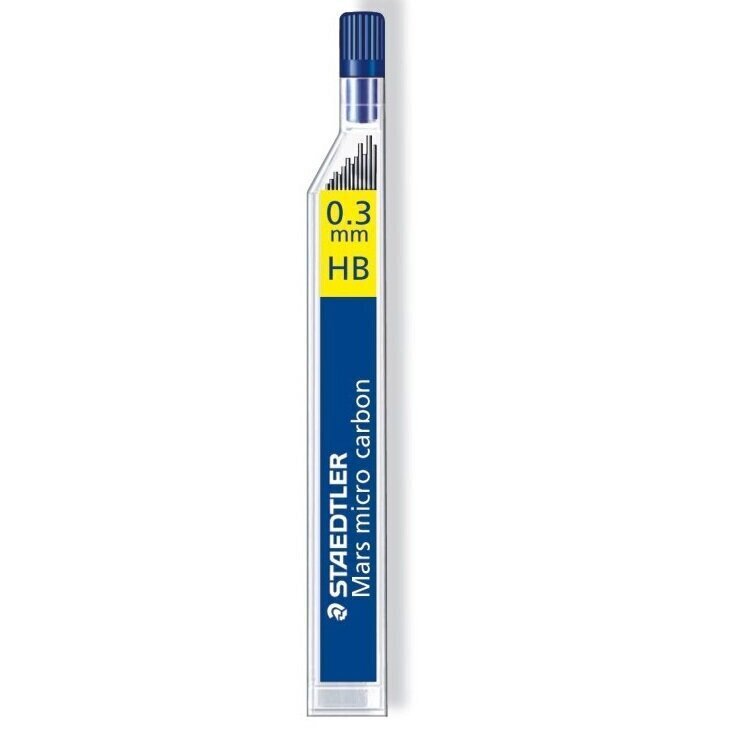 Automaatne grafiitpliiats STAEDTLER, 0,3 mm (HB), 12 tk hind ja info | Kirjutusvahendid | kaup24.ee