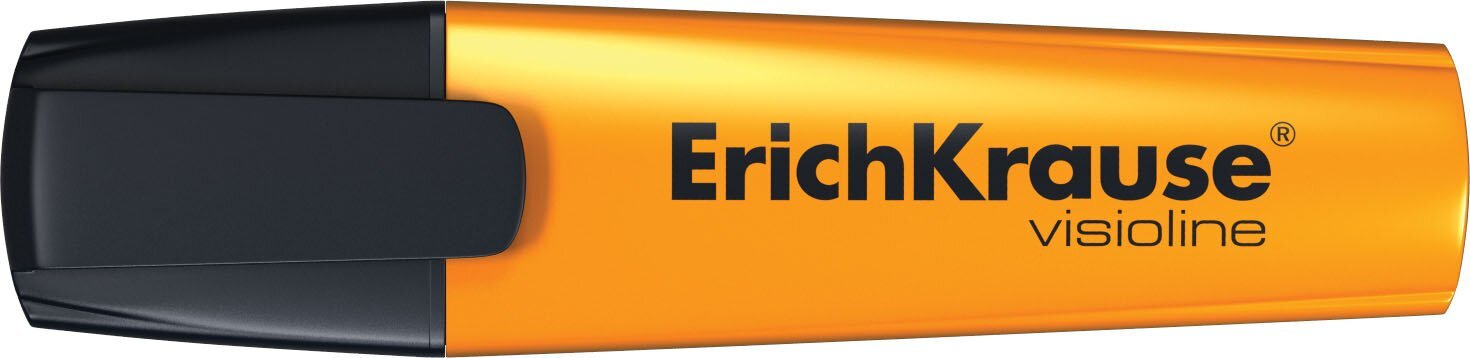 Tekstimarker ERICH KRAUSE Visioline V-12, oranž цена и информация | Kirjutusvahendid | kaup24.ee