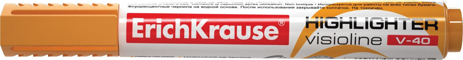 Tekstimarker ERICH KRAUSE Visioline V-40, oranž цена и информация | Kirjutusvahendid | kaup24.ee