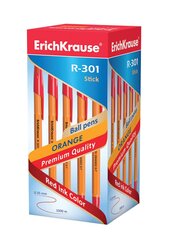 Pastapliiats ERICH KRAUSE R-301 Orange, 0.7 mm, punane цена и информация | Письменные принадлежности | kaup24.ee