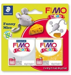 Polümeersavist loominguline komplekt lastele FIMO "Hiir" hind ja info | Kunstitarbed, voolimise tarvikud | kaup24.ee