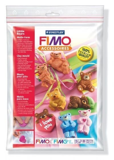 Laste modelleerimisvormid FIMO, 6 tk hind ja info | Kunstitarbed, voolimise tarvikud | kaup24.ee