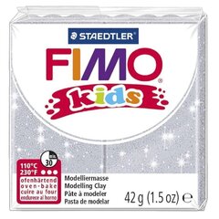 Polümeersavi lastele FIMO, läikiv hall, 42 g hind ja info | Kunstitarbed, voolimise tarvikud | kaup24.ee